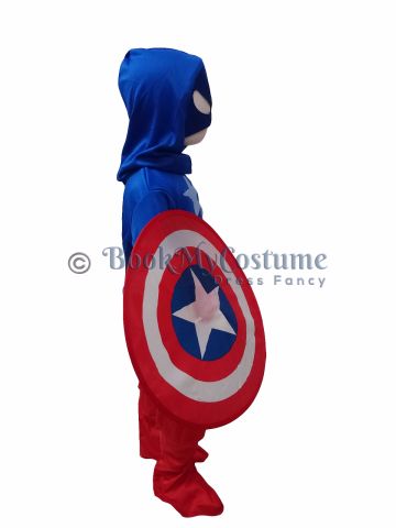 Captain America Costume Adult — Party Britain