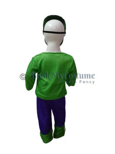 Hulk Avengers Superhero Kids Fancy Dress Costume with Mask | Standard