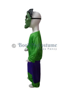 Hulk Avengers Superhero Kids Fancy Dress Costume with Mask | Standard